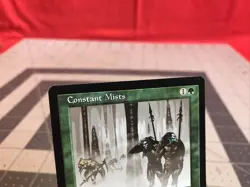 Vintage 1998 MTG Stronghold Constant Mists Card NM - Image 5