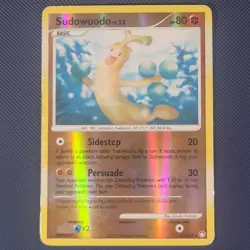 Sudowoodo 35/123 - Mysterious Treasures - Rare Reverse Holo Pokemon Card - MP - Image 1