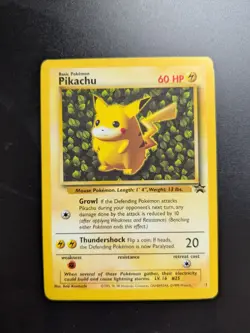 Ivy Pikachu #1 Black Star Promo Vintage WOTC Pokemon Card PSA 1999 TCG - Image 1