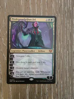 Professor Dellian Fel Secrets of Strixhaven Regular - Image 1