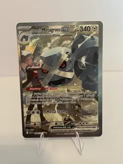 Pokemon Steven's Metagross ex 289/217 Me: Ascended Heroes SIR — NM — Right Heavy - Image 1