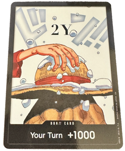 Special DON! Card 2Y DP-08 One Piece Legacy of the Master Promo Foil NM English - Image 1