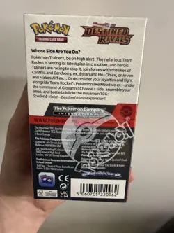 Pokemon TCG Scarlet & Violet Destined Rivals Half Booster Box, 18 Packs sealed - Image 3