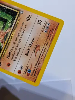 Sudowoodo 77/111 1st Edition Neo Genesis Pokemon WOTC TCG Vintage - NM - Image 3