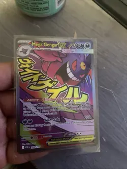 Mega Gengar EX 269/217 MEGA EVOLUTION Full Art Holo Pokemon TCG 350 HP 230 - Image 1