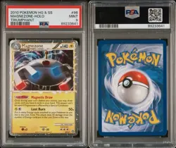 Pokemon Card - 2010 HG&SS Triumphant Magnezone Prime 96/102 Holo - PSA 9 - Image 1