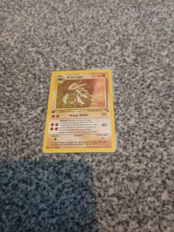 Kabutops 9/62 Holo Fossil Set 1999 1st Edition WOTC Pokemon Card - Image 1