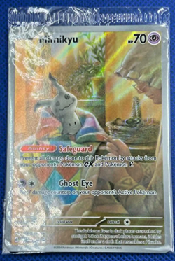 Mimikyu 075 Sv: Scarlet & Violet Paldea Fates ETB Promo Cards Holo Sealed - Image 1