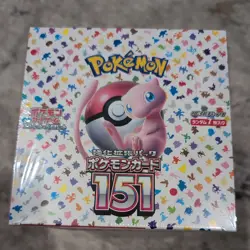 Pokemon TCG Japanese Pokemon 151 Sealed Booster Box ( SV2A) 4521329346045 - Image 1