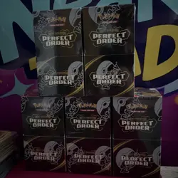 Pokemon TCG Perfect Order Half Booster Box 18 Packs - Sealed - Image 1