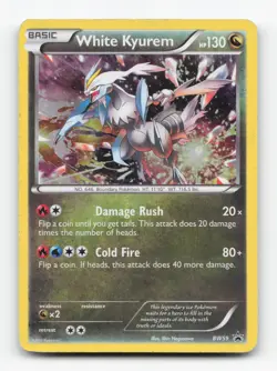 Pokemon TCG - White Kyurem - BW59 BW59 HP Holo Promo Black And White Promo - Image 1