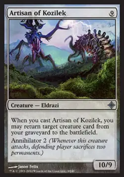 Artisan of Kozilek - Light Play MTG Rise of the Eldrazi - Image 1