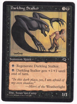 Darkling Stalker Tempest #119 Magic The Gathering 1997 MTG Single - Image 1