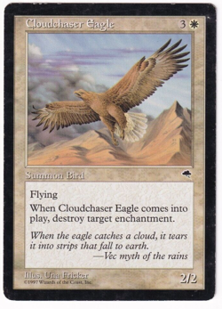 Cloudchaser Eagle Tempest #15 Magic The Gathering 1997 MTG Single - Image 1