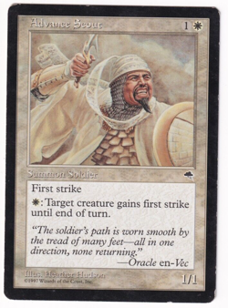 Advance Scout Tempest #1 Magic The Gathering 1997 MTG Single - Image 1