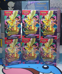 LOT of 6 Ascended Heroes Booster Bundle 36 Packs Pokemon TCG Sealed - Image 1