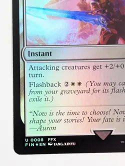 AURON'S INSPIRATION Final Fantasy FOIL FIN NM MTG - Image 4