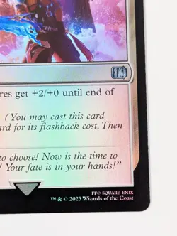 AURON'S INSPIRATION Final Fantasy FOIL FIN NM MTG - Image 5