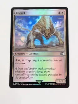 Foil - Coeurl - 12 / NM / English mtg Final Fantasy FIN - Image 1