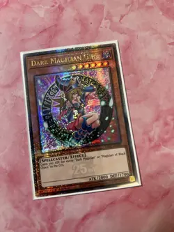 Yugioh: Dark Magician Girl - Quarter Century Secret Rare - RA04-EN107 - NM - Image 1