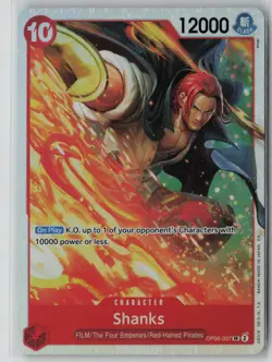 Shanks (Reprint) OP06-007 One Piece Premium Booster -The Best- Vol. 2 NM - Image 1