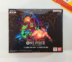 One Piece OP06 Wings Of The Captain Booster Box Factory Sealed 2023 English - Image 1