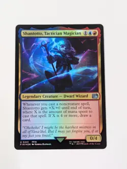 MTG Magic The Gathering Shantotto, Tactician Magician Foil Final Fantasy - Image 1