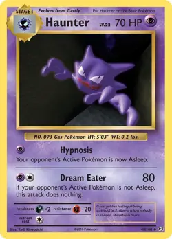 Haunter Uncommon XY - Evolutions 48/108 NM English Pokemon Card - Image 1