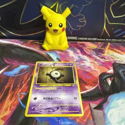 Unown E Pokemon Card HP40 LV10 No.201 Very Rare From Japan Nintendo F/S - Image 1