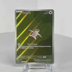 Slakoth 212/191 Holo Illustration Rare Surging Sparks Pokemon Card - Image 2