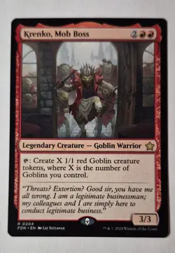 Krenko, Mob Boss Foundations Regular - Image 1
