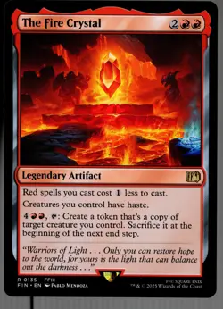 The Fire Crystal [FIN - 135] NONFOIL NM MTG - Image 1
