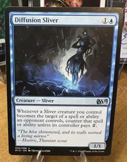 Magic The Gathering Diffusion Sliver 2015 (M15) #50 Uncommon MTG - Image 1