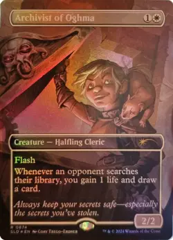 1 x Archivist of Oghma - Rainbow Foil - Secret Lair - NM-Mint - MTG - Image 1