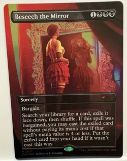 🌟 Beseech the Mirror FOIL MTG Viva Las Rakdos Secret Lair 🌟 - Image 1