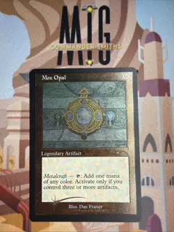 Mox Opal ✨ RETRO ETCHED FOIL ✨ MTG NM MOX BOX Secret Lair (1072) - Image 1