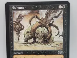 Exhume Urza’s Saga Reanimator Staple Sorcery LP MTG - Image 2
