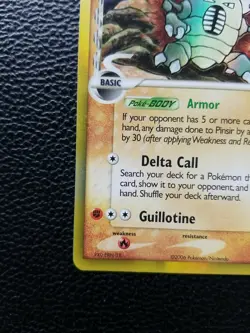 Pokemon EX Dragon Frontiers Rare Holo Pinsir #9/101 Delta Species NM - Image 5