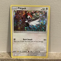 Pikipek 11/12 McDonalds 2017 Promo Holo Pokemon TCG English LP - Image 1