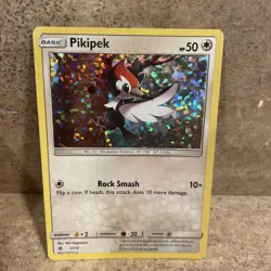 Pikipek 11/12 McDonalds 2017 Promo Holo Pokemon TCG English LP - Image 2