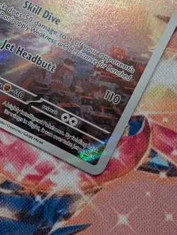 Latios Holo Pokemon Card Sv08: Surging Sparks 203/191 NM - Image 2