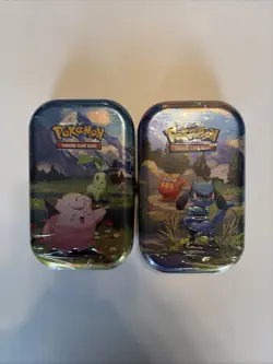Two Pokemon Ascended Heroes Mini Tins Containing Two Sealed Packs Each. - Image 1
