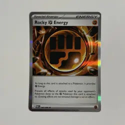 Pokemon Rock Fighting Energy POR 087/088 Holo - Perfect Order IN HAND - Image 1