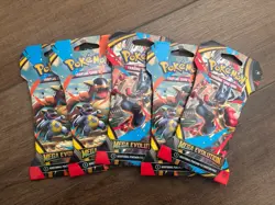 Pokemon 1 Booster Box, 5 Packs Mega Evolution NIB - Image 2