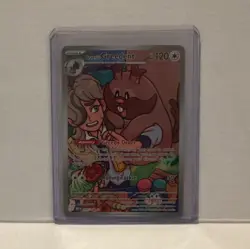 Arven's Greedent 205/182 SV10 Illustration Rare Holo 120 HP Pokemon TCG - Image 1
