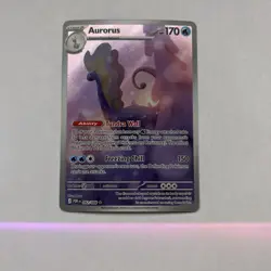 Aurorus 092/088 Illustration Rare Perfect Order Pokemon Pack Fresh Near Mint NM - Image 1