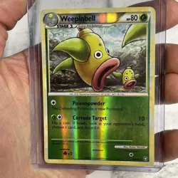 Pokemon TCG Weepinbell 53/102 HS—Triumphant HGSS4 Reverse Holo LP Lightly Played - Image 1