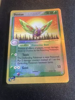 Pokemon TCG Dustox EX Ruby & Sapphire Reverse Holo Rare 6/109 LP free shpping - Image 1