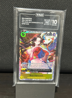 One Piece Boa Hancock OP14-112 SR The Azure Sea's Seven TAG 10 - Image 3