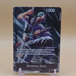 One Piece Roronoa Zoro OP15-094 Character Blocker Regular 1000HP 2 Cost - Image 1